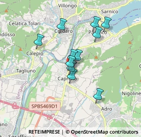 Mappa Via Roma, 25031 Capriolo BS, Italia (1.40636)