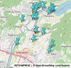 Mappa Via Roma, 25031 Capriolo BS, Italia (2.0985)