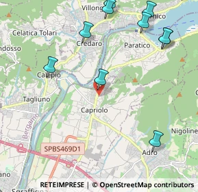 Mappa Via Roma, 25031 Capriolo BS, Italia (2.81455)