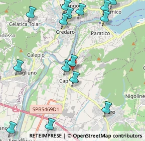 Mappa Via Roma, 25031 Capriolo BS, Italia (2.674)