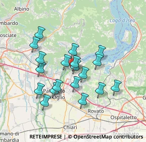 Mappa Via Roma, 25031 Capriolo BS, Italia (6.17684)