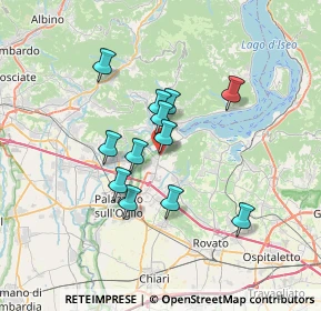 Mappa Via Roma, 25031 Capriolo BS, Italia (5.35917)