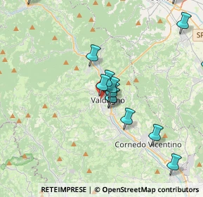 Mappa Via Lungo Rio, 36078 Valdagno VI, Italia (5.427)