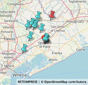 Mappa Via Monte Cristallo, 30027 San Donà di Piave VE, Italia (9.795)