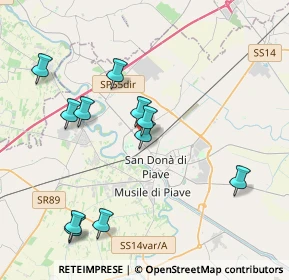 Mappa Via Monte Cristallo, 30027 San Donà di Piave VE, Italia (4.02818)