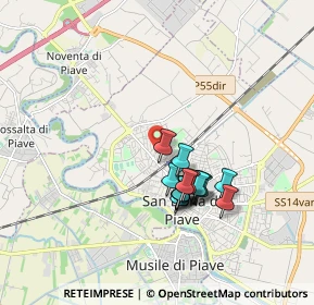 Mappa Via Monte Cristallo, 30027 San Donà di Piave VE, Italia (1.44533)