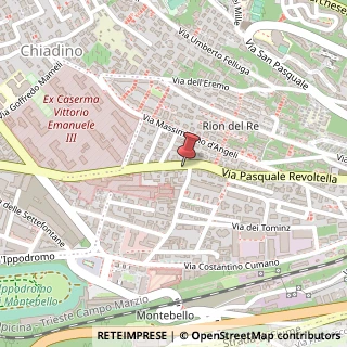 Mappa Via Pasquale Revoltella, 69, 34139 Trieste, Trieste (Friuli-Venezia Giulia)