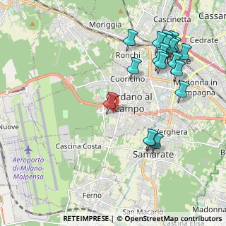 Mappa Via Fratelli Cervi, 21010 Cardano Al Campo VA, Italia (2.411)