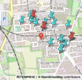 Mappa Via Bergamo, 20831 Seregno MB, Italia (0.241)