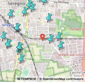 Mappa Via Bergamo, 20831 Seregno MB, Italia (0.676)