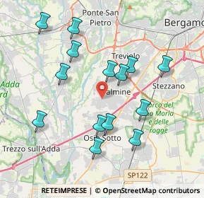 Mappa Viale Mariano, 24044 Dalmine BG, Italia (3.765)