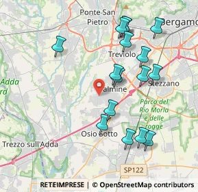 Mappa Viale Mariano, 24044 Dalmine BG, Italia (3.96)