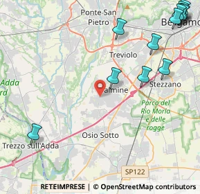 Mappa Viale Mariano, 24044 Dalmine BG, Italia (6.1525)