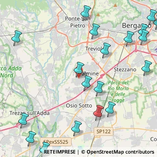 Mappa Viale Mariano, 24044 Dalmine BG, Italia (6.25895)