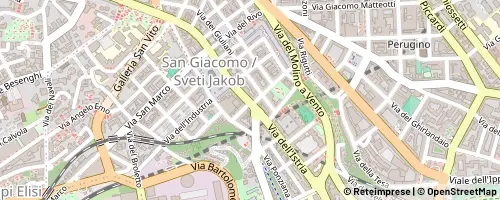 Mappa Trieste
