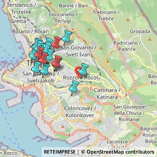 Mappa Trieste, 34129 Trieste TS, Italia (2.0585)