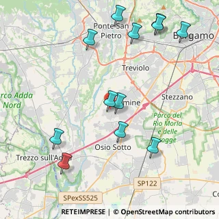 Mappa Via Papa Giovanni XXIII, 24044 Dalmine BG, Italia (4.84667)