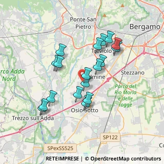 Mappa Via Papa Giovanni XXIII, 24044 Dalmine BG, Italia (3.22222)