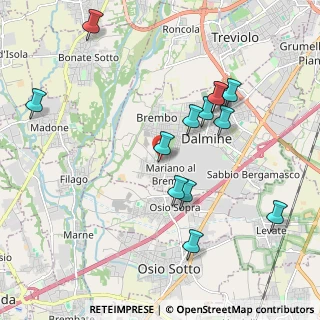 Mappa Via Papa Giovanni XXIII, 24044 Dalmine BG, Italia (2.03846)