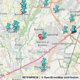 Mappa Via Papa Giovanni XXIII, 24044 Dalmine BG, Italia (3.22)