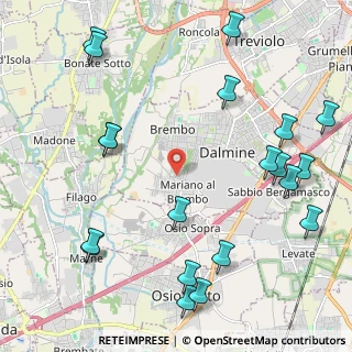 Mappa Via Papa Giovanni XXIII, 24044 Dalmine BG, Italia (2.779)