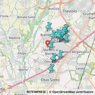 Mappa Via Papa Giovanni XXIII, 24044 Dalmine BG, Italia (1.39467)