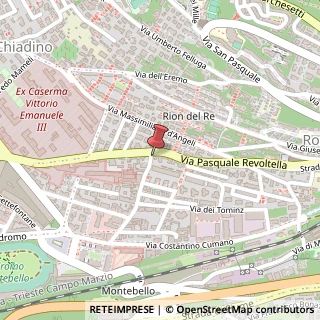 Mappa Via Eugenio Scomparini, 39, 34139 Trieste, Trieste (Friuli-Venezia Giulia)