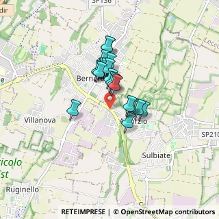 Mappa Via Dante, 20886 Aicurzio MB, Italia (0.5845)