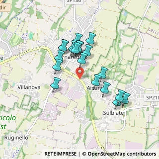 Mappa Via Dante, 20886 Aicurzio MB, Italia (0.762)