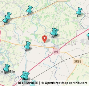 Mappa Via per Monastier, 31056 Roncade TV, Italia (6.879)