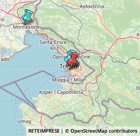Mappa 34137 Trieste TS, Italia (21.72)