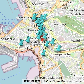 Mappa 34137 Trieste TS, Italia (0.691)