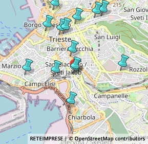 Mappa 34137 Trieste TS, Italia (0.99214)