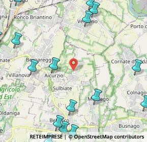 Mappa Via Biffi, 20884 Sulbiate MB, Italia (3.458)