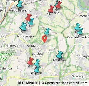 Mappa Via Biffi, 20884 Sulbiate MB, Italia (2.48647)