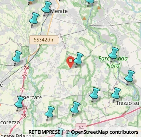 Mappa Via Biffi, 20884 Sulbiate MB, Italia (6.6925)
