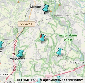 Mappa Via Biffi, 20884 Sulbiate MB, Italia (6.11455)