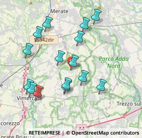 Mappa Via Biffi, 20884 Sulbiate MB, Italia (3.778)