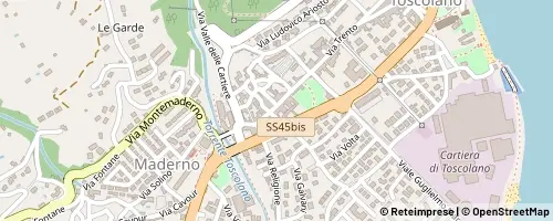 Mappa Toscolano-Maderno