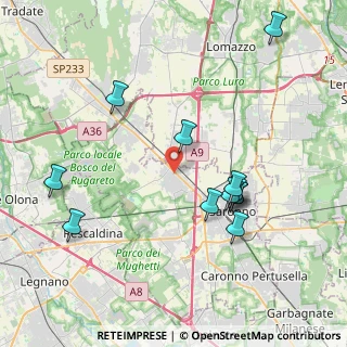 Mappa Via Brera, 21040 Gerenzano VA, Italia (4.1125)