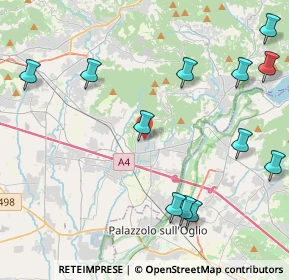 Mappa Via Don Pietro Belotti, 24064 Grumello del Monte BG, Italia (5.75929)