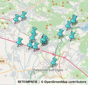 Mappa Via Don Pietro Belotti, 24064 Grumello del Monte BG, Italia (3.50063)