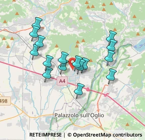 Mappa Via Don Pietro Belotti, 24064 Grumello del Monte BG, Italia (3.14)