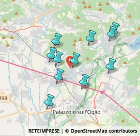 Mappa Via Don Pietro Belotti, 24064 Grumello del Monte BG, Italia (3.23)