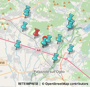 Mappa Via Don Pietro Belotti, 24064 Grumello del Monte BG, Italia (3.55571)