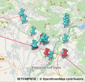 Mappa Via Don Pietro Belotti, 24064 Grumello del Monte BG, Italia (3.215)