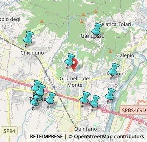 Mappa Via Don Pietro Belotti, 24064 Grumello del Monte BG, Italia (2.2425)