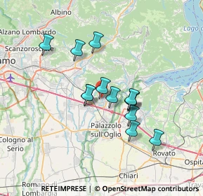 Mappa Via Don Pietro Belotti, 24064 Grumello del Monte BG, Italia (5.52077)