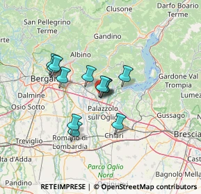 Mappa Via Don Pietro Belotti, 24064 Grumello del Monte BG, Italia (10.11333)