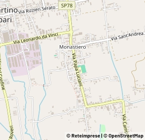 Mappa Via San Biagio, 35018 San Martino di Lupari PD, Italia (0.25)